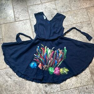 Italian Boutique Full Circle Skirt Dress